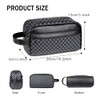 Neceser de Viaje con Manija, Bolsa de Aseo Impermeable Gran