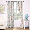 Kids Zone Home Linen 2 Panel Curtain Set with Grommet