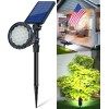 Solar Landscape Spotlights - 2-in-1 Adjustable Brightness for Gardens