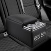 Universal Car Center Console Organizer with Cup Holder& Phone Holder,