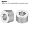 TOP-VIGOR 5Pcs M8 Aluminum Spacer, 8.2mm ID x 16mm OD