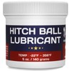 BTAS Trailer Hitch Ball Lubricant Waterproof Grease with PTFE 5oz,Reduces