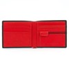 Gryphen Men's RFID Blocking Genuine Leather Wallet (Black/Red)