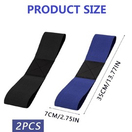 Golf Swing Trainer for Arms, Swing Trainer Wrist, Golf Training Auxiliary Swing Arm Belt 2 Pieces Golf Swing Posture Correction Belt for All Golfers Improve Your Swing Posture