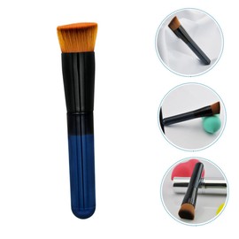 Beavorty 3pcs Fluffy Blush Brush for Makeup for Liquid Foundation Cream and Concealer with Angled Flat Foundation Brush