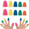 Pack of 10 Rubber Finger Cushions, Fingertip Protection, Hot Glue