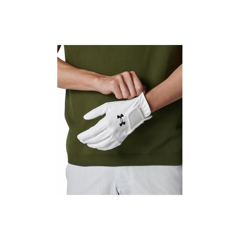 UA All Weather Golf Glove 6001271 (100) White LXL, white