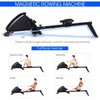SPORFIT Folding Rowing Machines for Home Use, Magnetic Rower, Rowing