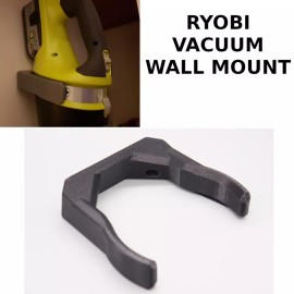 RYOBi Vacuum Wall Mount for Ryobi Hand Vacuum P713 *Black*