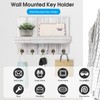 Kldgris Wall Keychain, Wall Keyring, Entrance Key Holder, Multi-Function Wooden