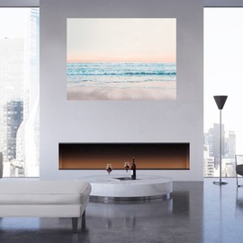 Fine Art Canvas Serene Canvas Wall Decor by Artist Sisi & Seb for Living Room, Bedroom, Bathroom, Kitchen, Office, Bar, Dining & Guest Room - Ready to Hang - 46 in x 35 in