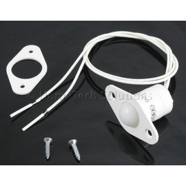 GRI DS-01-B White Roller Ball Switch