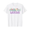 Wildflower Floral Luisa First Name Mother's Day Women T-Shirt