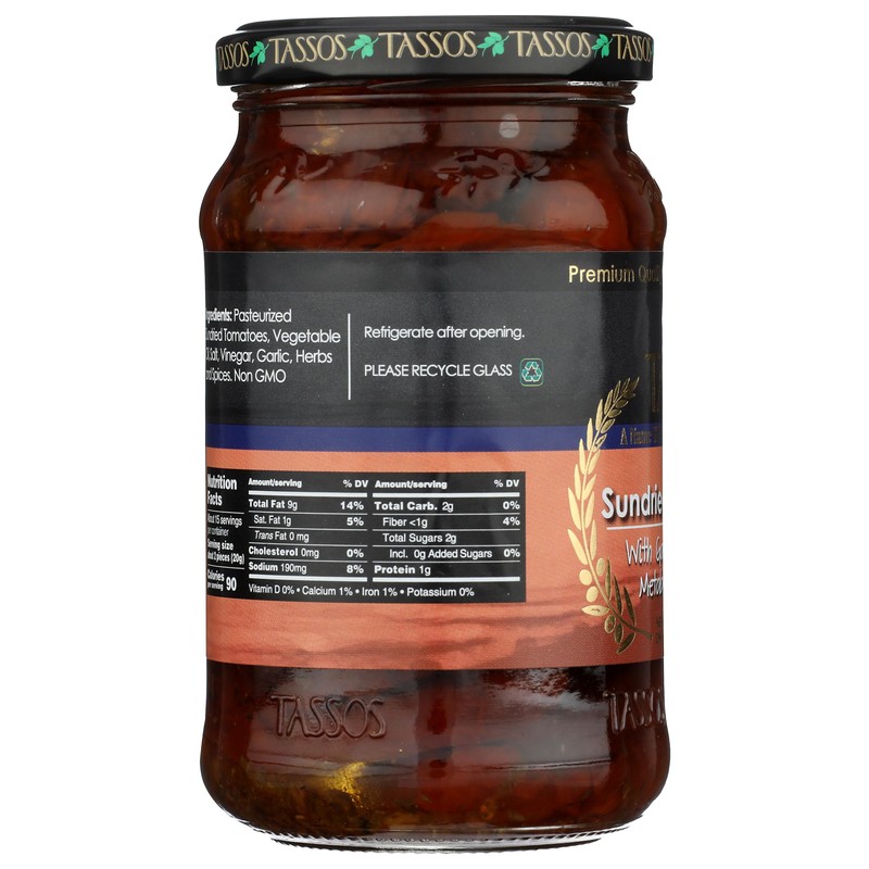 TASSOS Sundried Tomatoes, 12 OZ