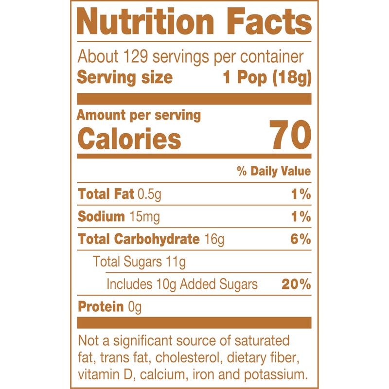 Tootsie Roll Caramel Apple Pops - Caramel Covered Green Apple