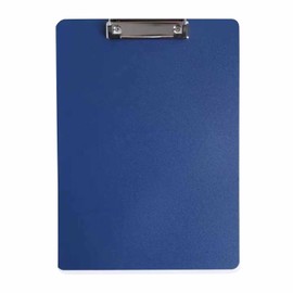Aladeno A4 Clipboard, Portable Thickened Plastic Clipboard, Multipurpose Desktop Document Holder for Files, Materials, Home, School, Office (A)