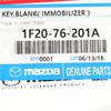 Mazda Genuine (1F20-76-201A) Key Blank Immobilizer