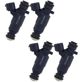ECCPP Replace FJ1108,353102B000, 35310-2B000, 842-12407, 0280157174 4Pcs 4 Holes Fuel Injector Fit for 2010-2011 for Kia for Soul OEM Part Fuel Injectors