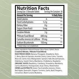 Optimal Health Systems BFF Chewable | Blood-Vessel Flexibility Formula | Circulation & Oxygen Flow Supplement | Nitric Oxide Boost | 50+ Powerful Ingredients | 90 Tablets