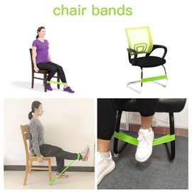 15 Pack Chair Bands, Stimming Chair Bands for Class Room,natural Latex Stretch Foot Bands for Teenagers Who Love To Exercise, Improves Focus for Kids with Adhd Add Spd Autism for Stretchy Bouncy Fun
