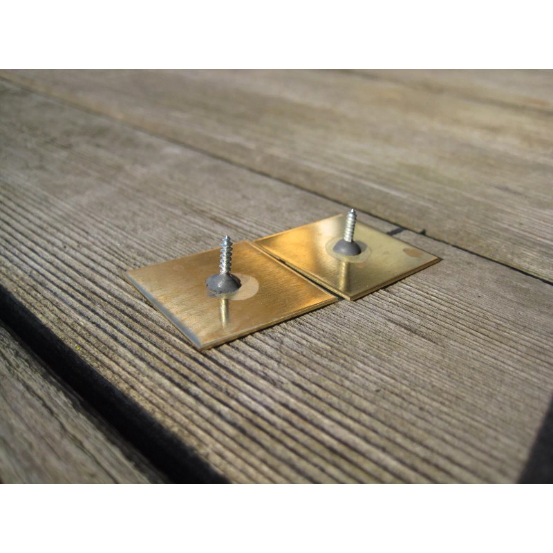 Acoustic Research 2 Acoustic Research Speaker Brass Badge 1-1/8" AR-3