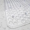 Clear Water-shaped Sink Protector Mat PVC Plastic Eco-friendly Kitchen Adjustable