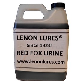 Lenon's Urine Choose from Bear, Bobcat, Coyote, Mink, Red Fox, Wolf Urine - 4 oz to Gallon Sizes - Since 1924 (Red Fox Urine, Quart)