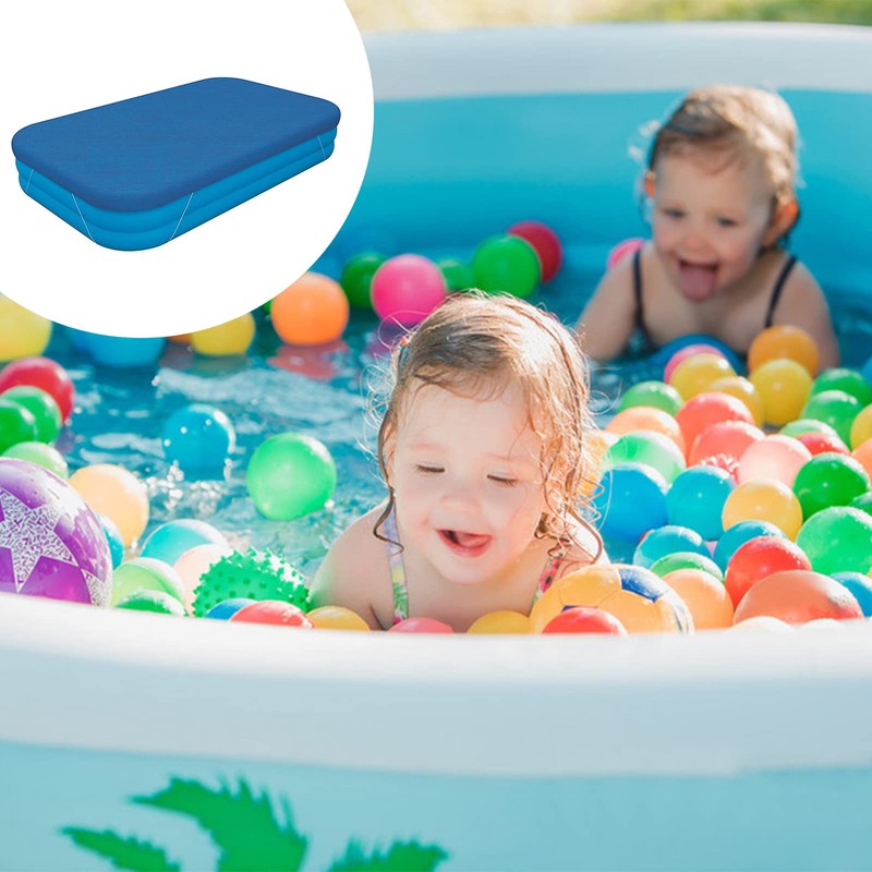Rectangle Pool Cover, Inflatable Pool Cover Underground Pool Cover Dust