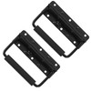 Pack of 2 Spring-Loaded Box Handles, 100 mm Folding Handles,