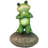 Blessed Praying Frog - Fully Rely on God Nature Religious