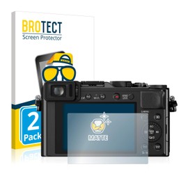 BROTECT Anti-Glare Screen Protector for Panasonic Lumix DMC-LX100 (Pack of 2) Matte Screen Protector, Anti-Reflection, Anti-Fingerprint
