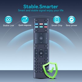 ZWP XRT136 Replacement Remote Control fit for Vizio TV D24h-G9 D24hn-g9 D32h-G9 D40f-g9 D50x-g9 D50x-G9 D65x-G4 D55x-G1 D40f-G9 D43f-F1 D70-F3 V505-G9 D32h-F1 D24h-G9 D43-F1 D32h-G9 M658-G1 M657-G0f