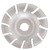 Wood Carving Disc Shaping Wheel 125mm Stainless Steel 12T Accessory
