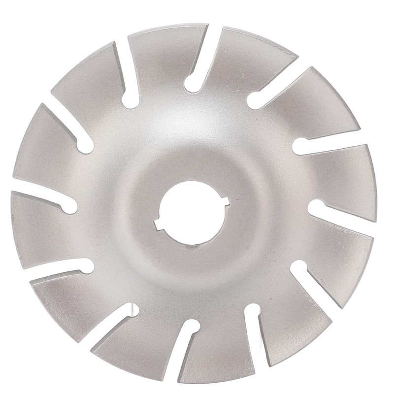 Wood Carving Disc Shaping Wheel 125mm Stainless Steel 12T Accessory