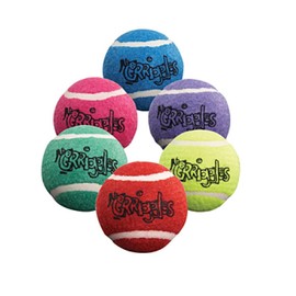 PUREPET Bulk Tennis Ball Dog Toys Bright Colorful Durable Fun Fetch Chase Chew 2.5 inch (100 Balls)