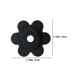 KONTONTY 12pcs Garden Flag Skid Stoppers Durable Lawn Flag Holders for Stable Support Windy Conditions Easy to Use Garden Banner Accessories