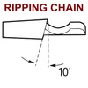 36" Archer SKIP-TOOTH Ripping Chain .404-063-108DL .404 pitch .063 gauge