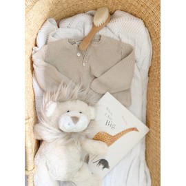 MON AMI Zuri The Lion Plush Stuffed Animal – 13”, Floppy Stuffed Animal, Use as Toy or Nursery Room Décor, Great Gift for Kids of All Ages