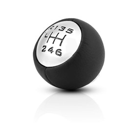Car 6 Speed Gear Knob, Gear Shift Knob Head for Peu-geot 307 308 3008 407 5008 807 Citro-en C3 C4 C8