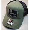 Richardson John Deere Black Patch on Richardson 112 Trucker Hat