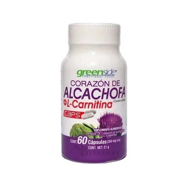 Corazón de Alcachofa + L-Carnitina 60 Cápsulas | Suplemento Natural