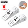 KERUI 2 Pack Security Door Stop Alarm 120DB Hotel Home