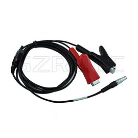 SZRMCC 565854 0B 5 Pin Male to Alligator Clips Power Cable for Lei-ca TPS1200/2003 TS10 TCRP1203 Total Station