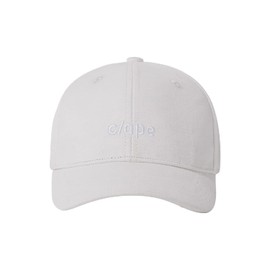 Croogo Short Brim BB Cap, Individuality, Casual, Short Hat, Breathable, Lightweight, Adjustable Hat, Sunscreen Hat, Solid, Cotton, School Retro Style, white