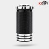 KICRY Motorcycle Shifter Peg Shift Lever Black/Chrome CNC Billet Foot