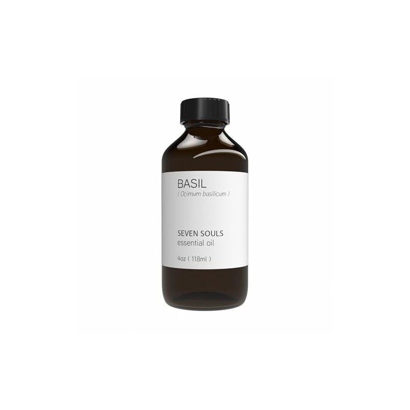 Basil Organic Essential Oil (16 OZ, Basil)