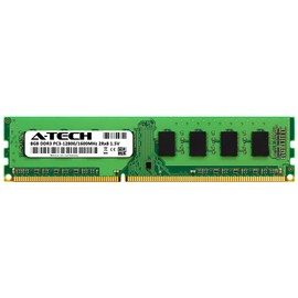 A-Tech 8GB RAM Replacement for Dell SNP66GKYC/8G, A6994446, 66GKY, 066GKY | DDR3 1600MHz PC3-12800 2Rx8 1.5V Non-ECC DIMM Desktop Tower PC Single Memory Module