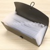 JuxYes 13 Pockets Expanding Accordion File Folder Expandable File Organizer