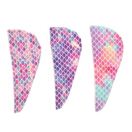 Minkissy 3pcs Microfibre Hair Towel Wrap Cap Fast Drying for Long Short Hair Water Absorbent Cap for Men Women