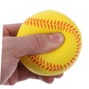 KONTONTY 12pcs Soft PU Baseballs for Teenagers Safe Training Balls